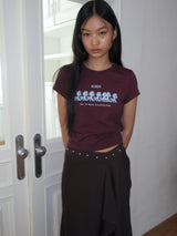 ソーバーパレードTシャツ ワイン