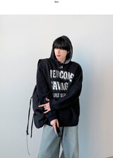 Ruby Mohair Hood Knit