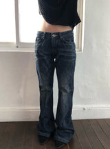 Blue low Jeans