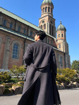Solari Double-Breasted Long Coat (2 Colors)