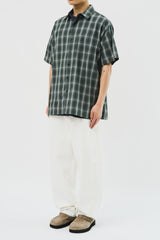 Beo Checked Half Shirt (2color)