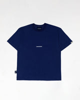 MOONANDBEAM LOGO TEE (BLUE)