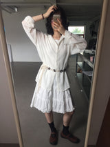 モノシースルーシャツ (2color)