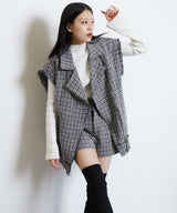 TWEED VEST