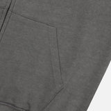 Pigment Applique Hooded Zip Up (3color)