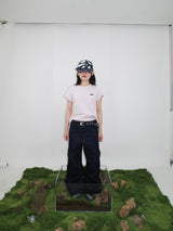 W Mountain Tee in Light Pink