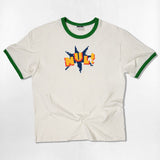 ピクセル NUL リンガーTシャツ - 4COLOR