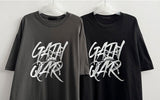 Gerty Vintage lettering boxy fit short-sleeved T-shirt