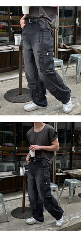 [BASIC ITEM] Soft u neck half t-shirts(5color)