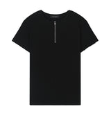 [LANARCH] ハーフジップアップ半袖Tシャツ