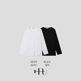 [HFORUS MADE]Forus U - ネックロングスリーブス イン ホワイト