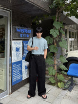 Log bookle round knitwear