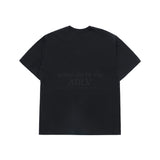 24FW ウォンテッドラビットアートウォークショートスリーブTシャツブラック