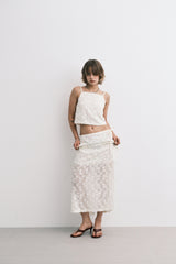 rose skirt (yellow)