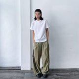 Pure White Drop-Shoulder Tee