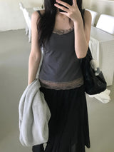 Dear Lace Sleeveless Top (2 colors)