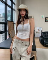 Healer Crop Cubic Sleeveless