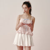 Ribbon Frill Sleeveless (Pink)