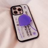 【MADE】Snow epoxy phone case(2 colors)