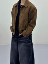 EL cut suede jacket 3C