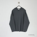 slit hoodie top