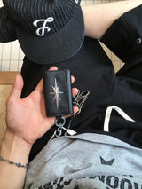プルール ウォレット キーリング(BLACK)