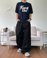 Basic Cotton Wide Pants 4C