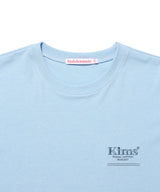 ミニバムラインロゴT Blue