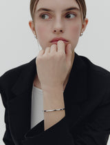 26SS★ [Premium Plating] Precise AB Single Cuff Bangle