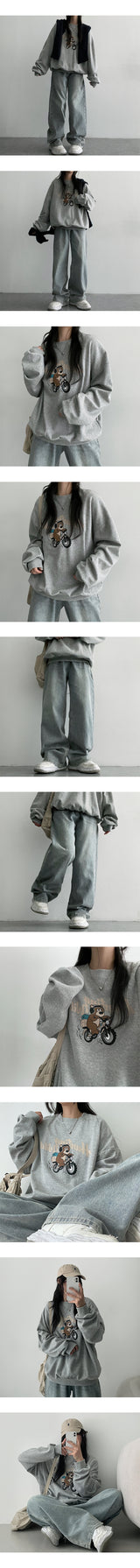 シュートンベーシックデニムパンツ (4 colors)