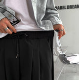 Decrab Tufin Tuck Balloon Wide Banding Pants