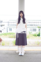 bigribon frill shirt 