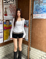 スリークホルターネックタンクトップ