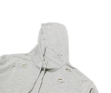 damage hoodie (gray)