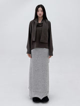  MUFFLER BLEND BLOUSE