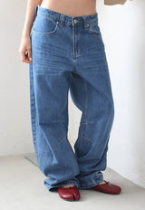 DART CURVED DENIM
