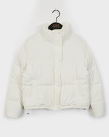 Yukan Matt Basic Oversized Fit Short Padded Jacket