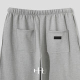 [HFORUS MADE] コルンカットオフスウェットパンツ イン ブラック