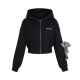 13DE MARZO Doozoo Sports Zipped Hoodie
