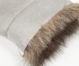 Lumi Fur Trim Mustang Jumper