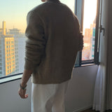 LMN Garment Two-Tone Snap Cardigan (3 colors)