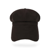 VA Stud Fly Newsboy Cap / Brown