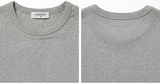 Stretch Cotton Slim Short Sleeve T-shirt Melange