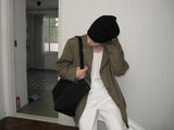 Row classic jacket_khaki beige