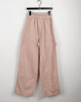 Penf Carpenter Damaged Wide Cotton Pants