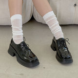 ホーリーレースアップローファー_L2517 (3Colors)