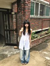 プルーレイヤードワンピース