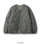 26FW★ Reversible Quilted Cardigan