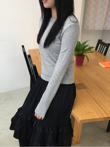 ヴィレベーシック長袖Tシャツ（4c）