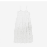 Bullet lace punching long dress
